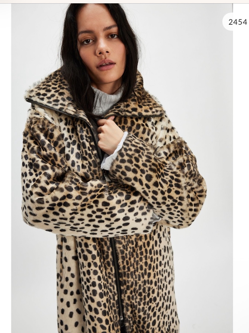 Free people leopard jacket